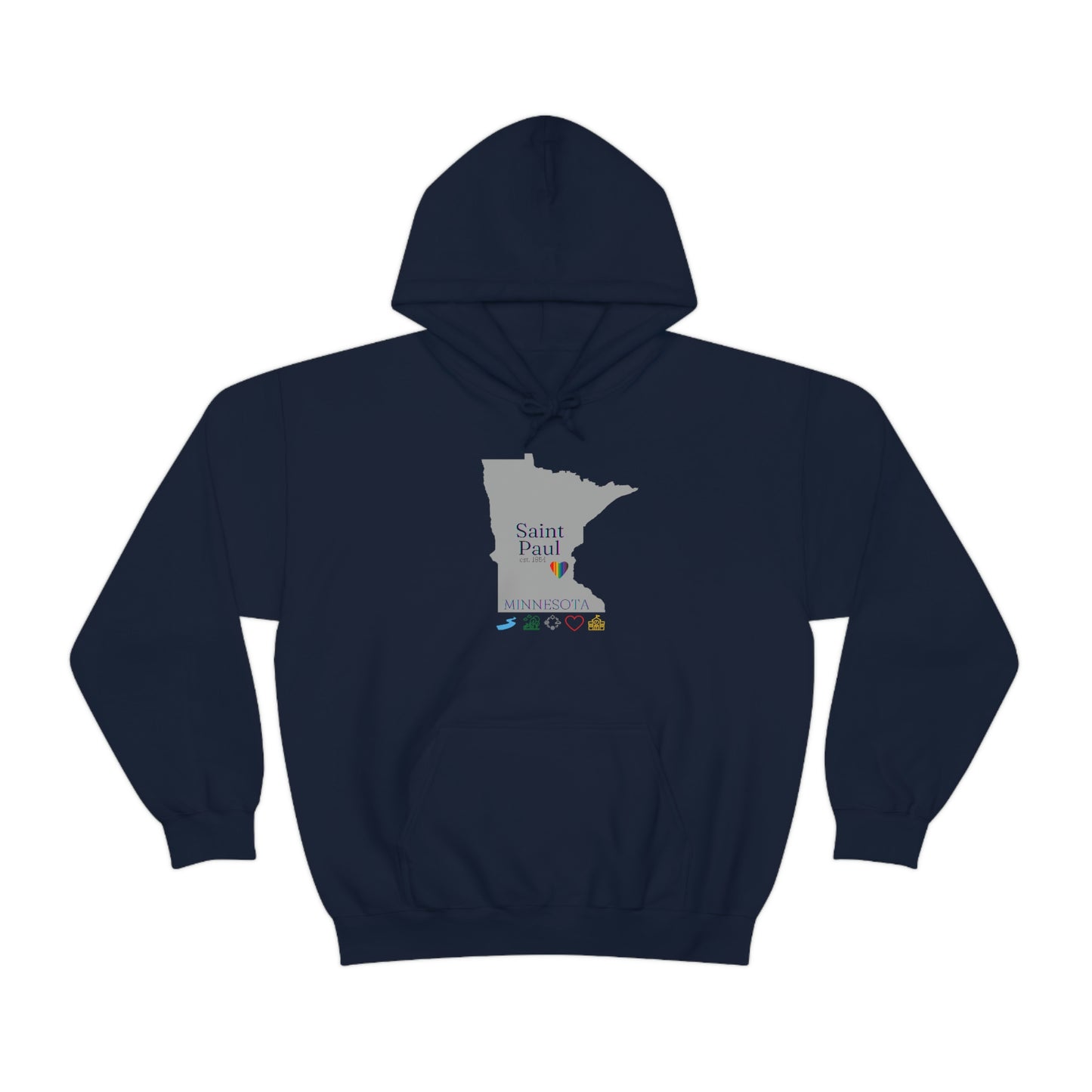 Saint Paul, Minnesota, city, state, urban, Mississippi River, hometown, gift, Men's, Women's